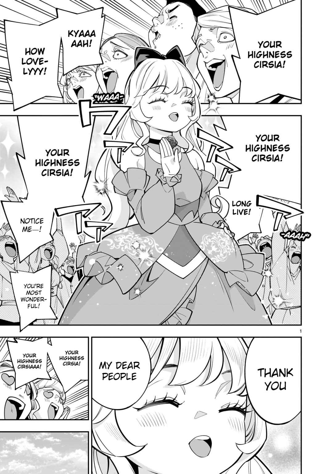 Page 1 Chapter 6 The Death Defying Princess Creates a Yuri Harem to Survive