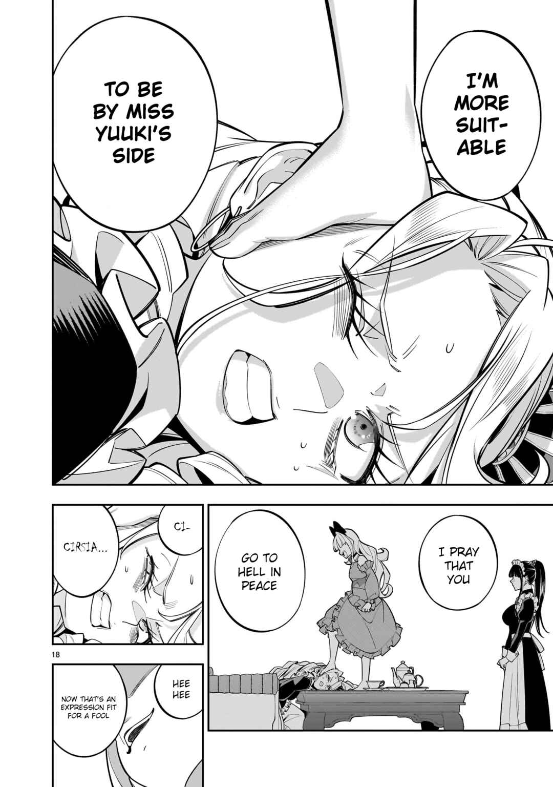 Page 35 Chapter 6 The Death Defying Princess Creates a Yuri Harem to Survive
