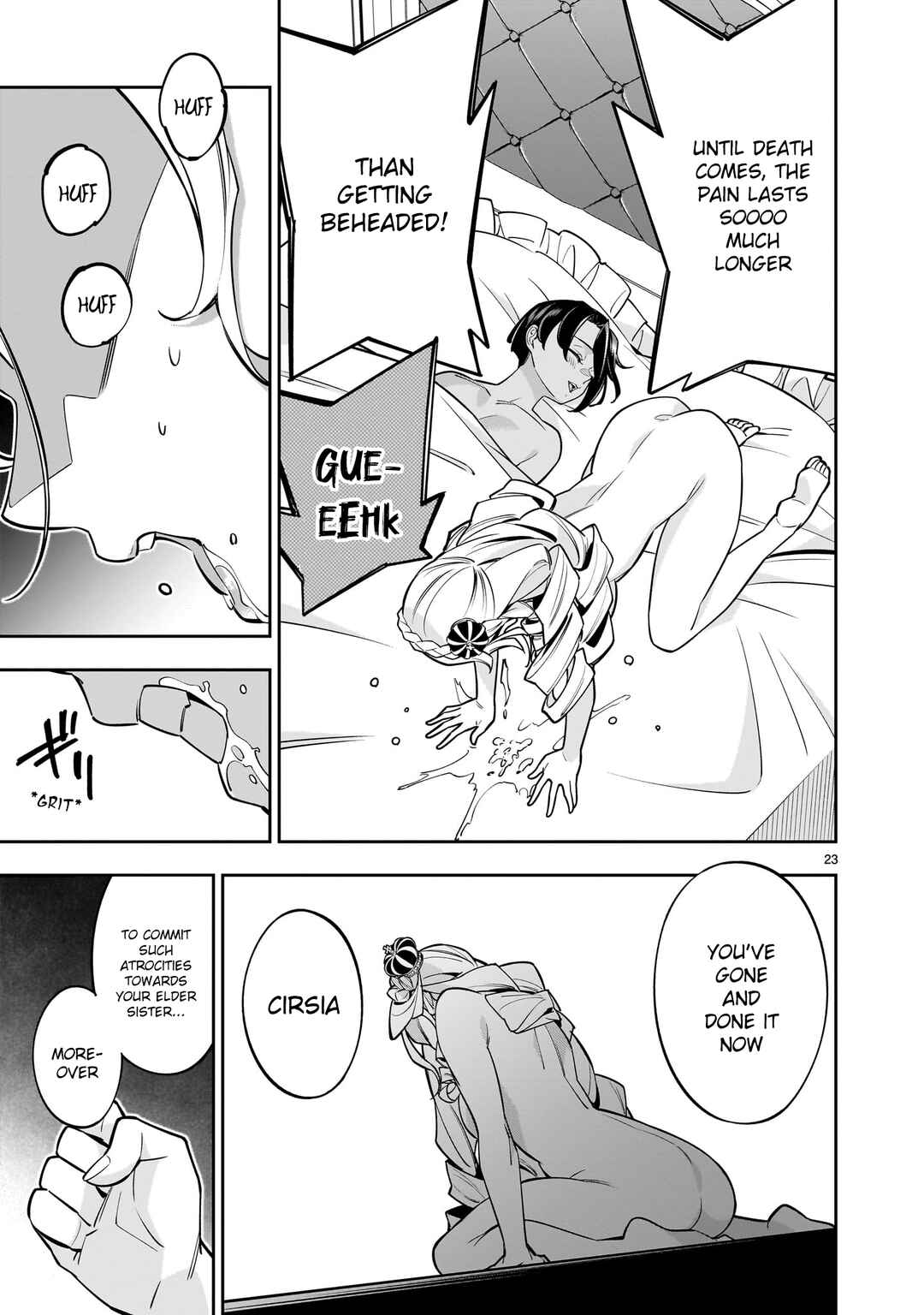Page 40 Chapter 6 The Death Defying Princess Creates a Yuri Harem to Survive