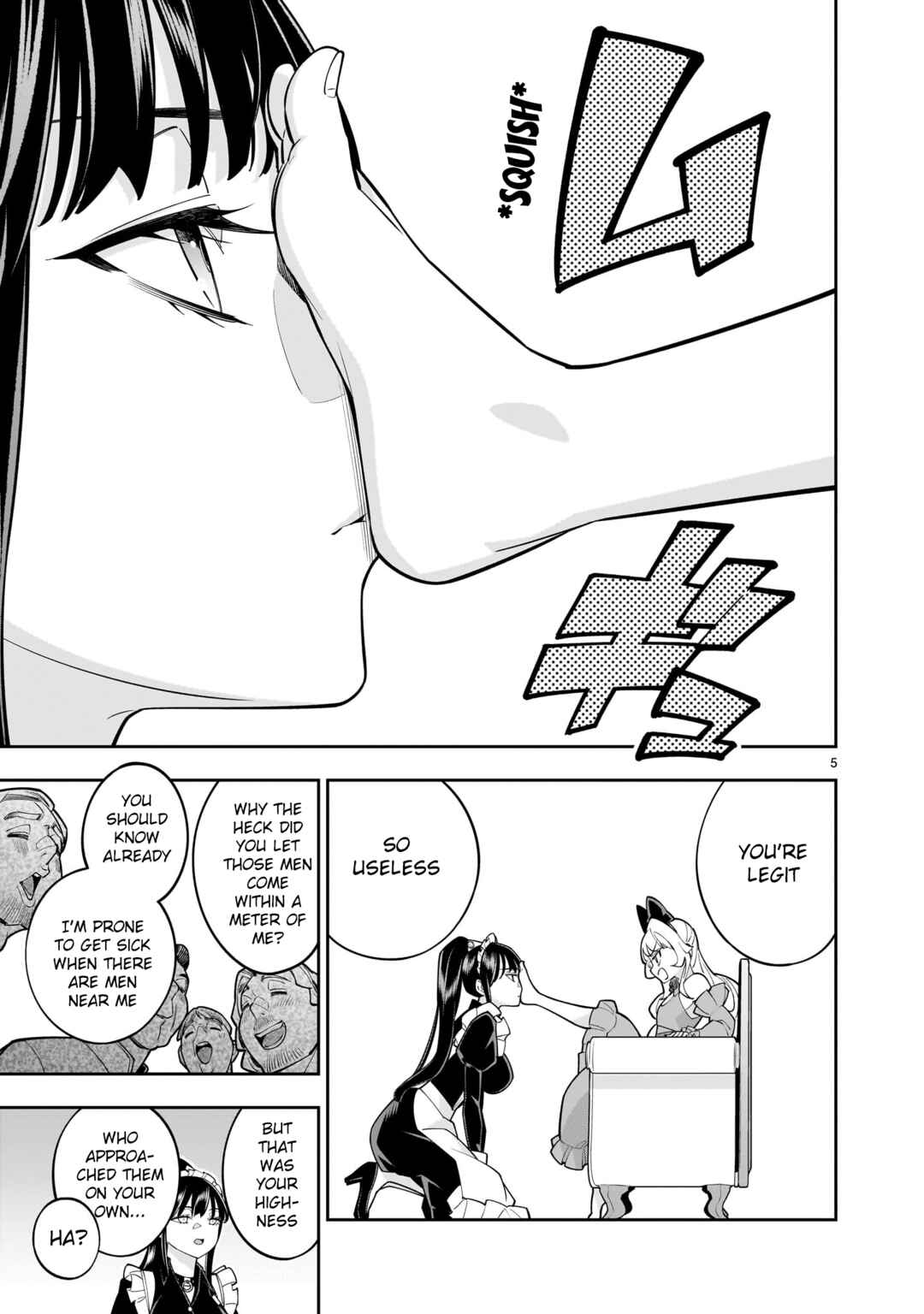 Page 5 Chapter 6 The Death Defying Princess Creates a Yuri Harem to Survive
