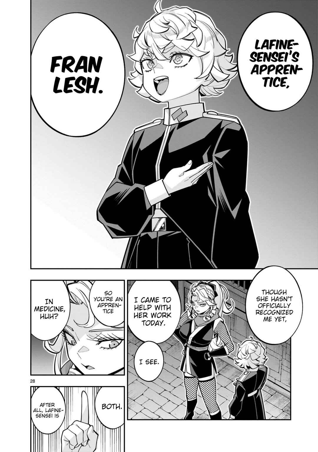 Page 28 Chapter 12 The Death Defying Princess Creates a Yuri Harem to Survive