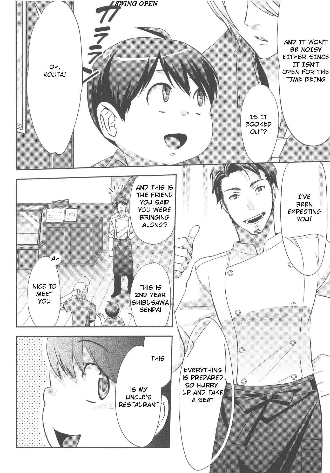 Page 14 Chapter 3 Deri Pocha - Yajuu no H na Gohan - Egaki Oroshi Mana Paper Zuke