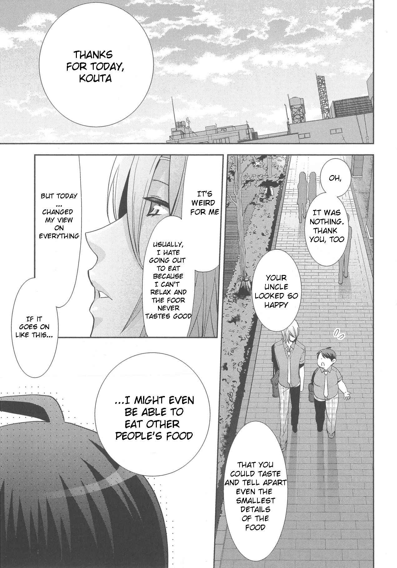 Page 19 Chapter 3 Deri Pocha - Yajuu no H na Gohan - Egaki Oroshi Mana Paper Zuke