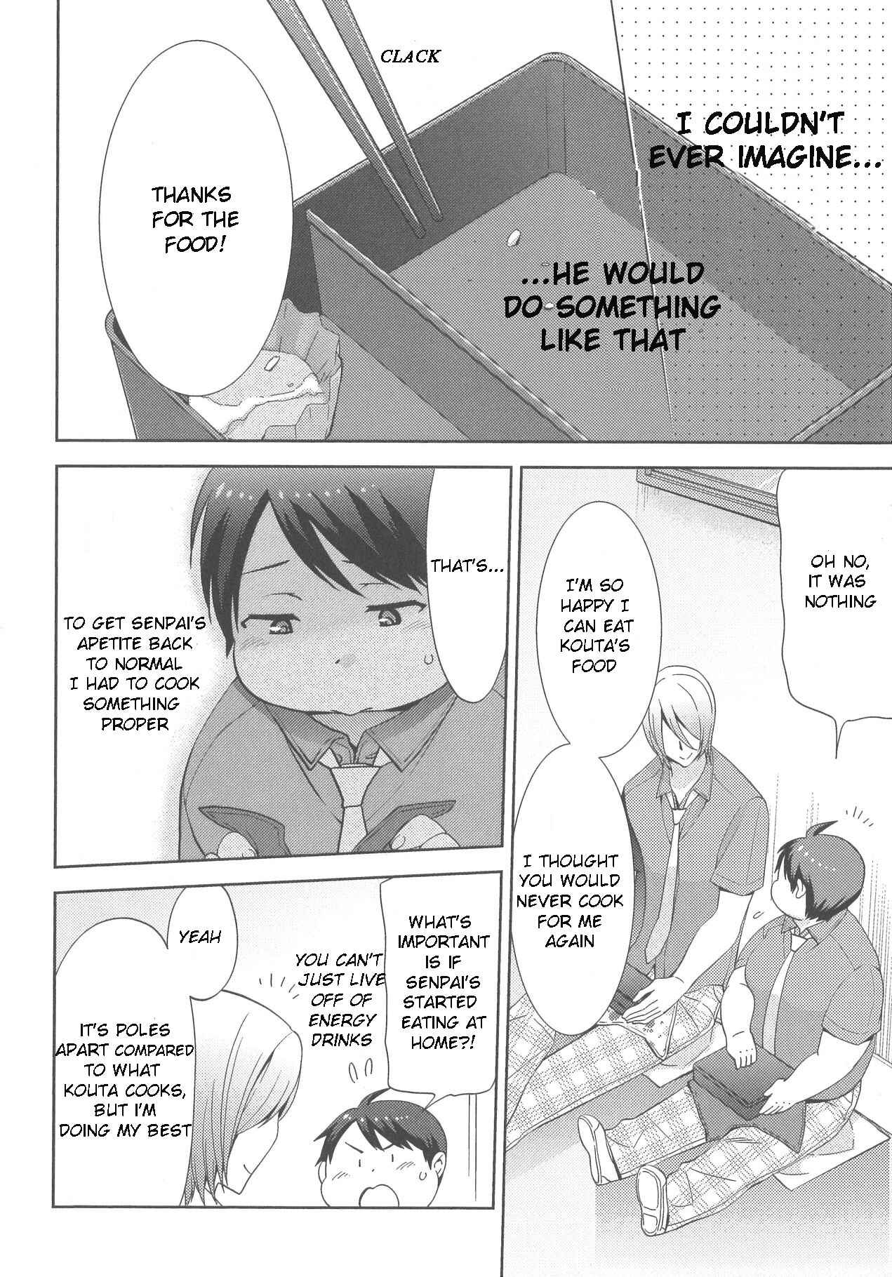 Page 4 Chapter 3 Deri Pocha - Yajuu no H na Gohan - Egaki Oroshi Mana Paper Zuke