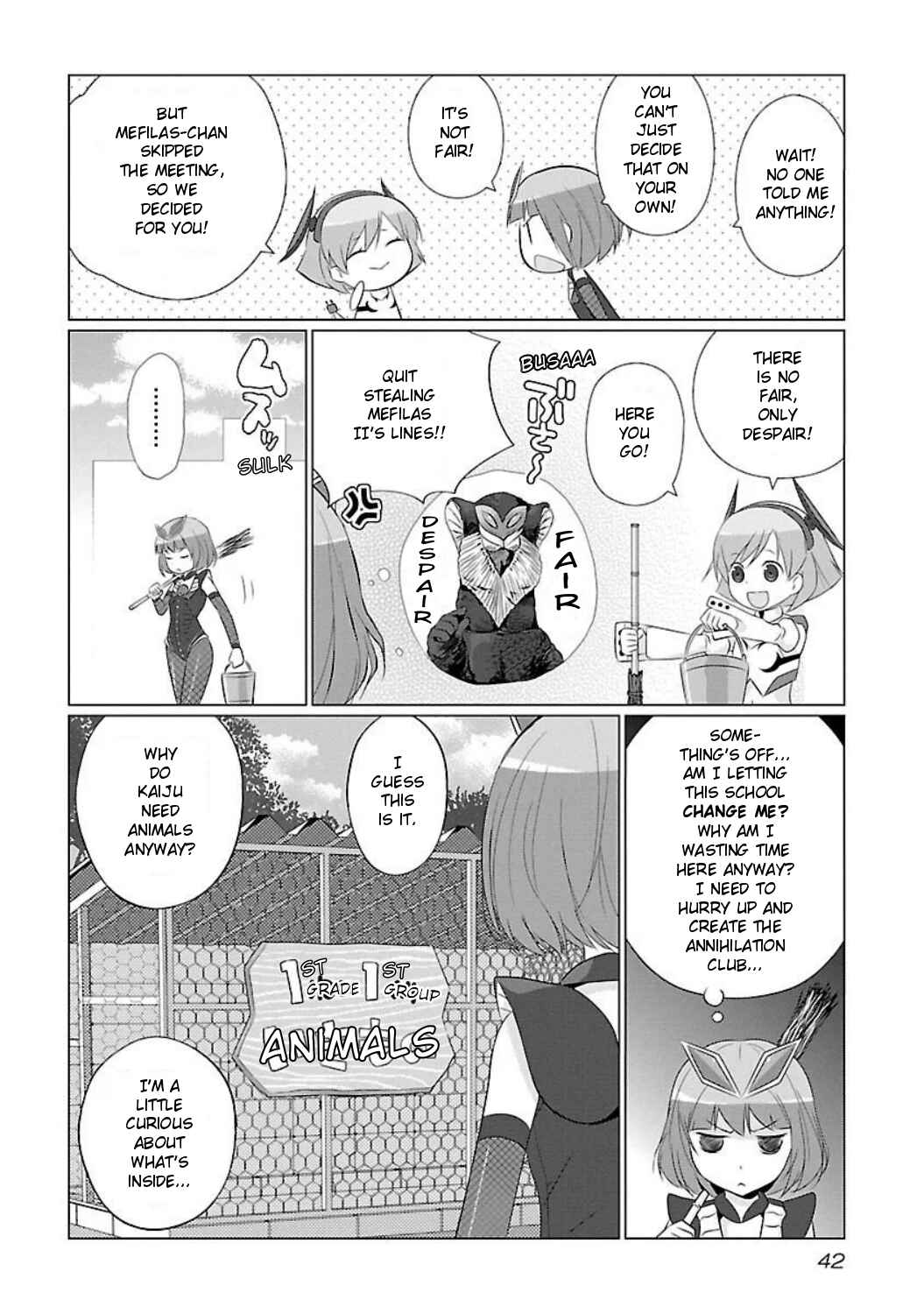 Page 2 Chapter 4 Ultra Kaiju Humanization Project feat.POP Comic code