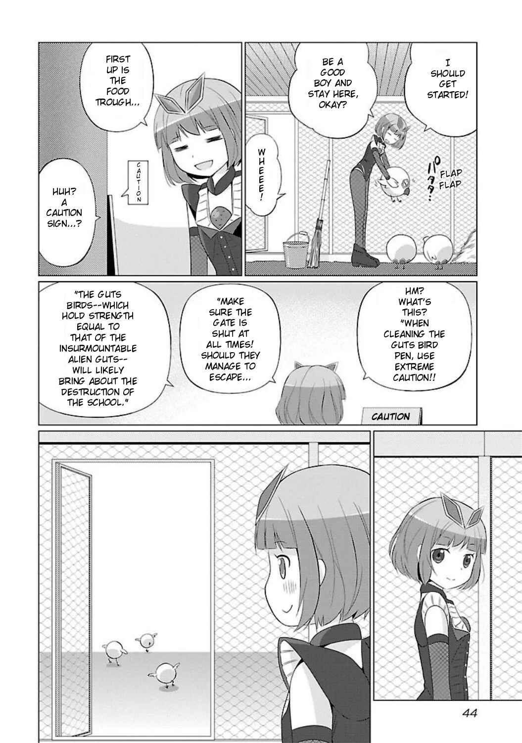 Page 4 Chapter 4 Ultra Kaiju Humanization Project feat.POP Comic code