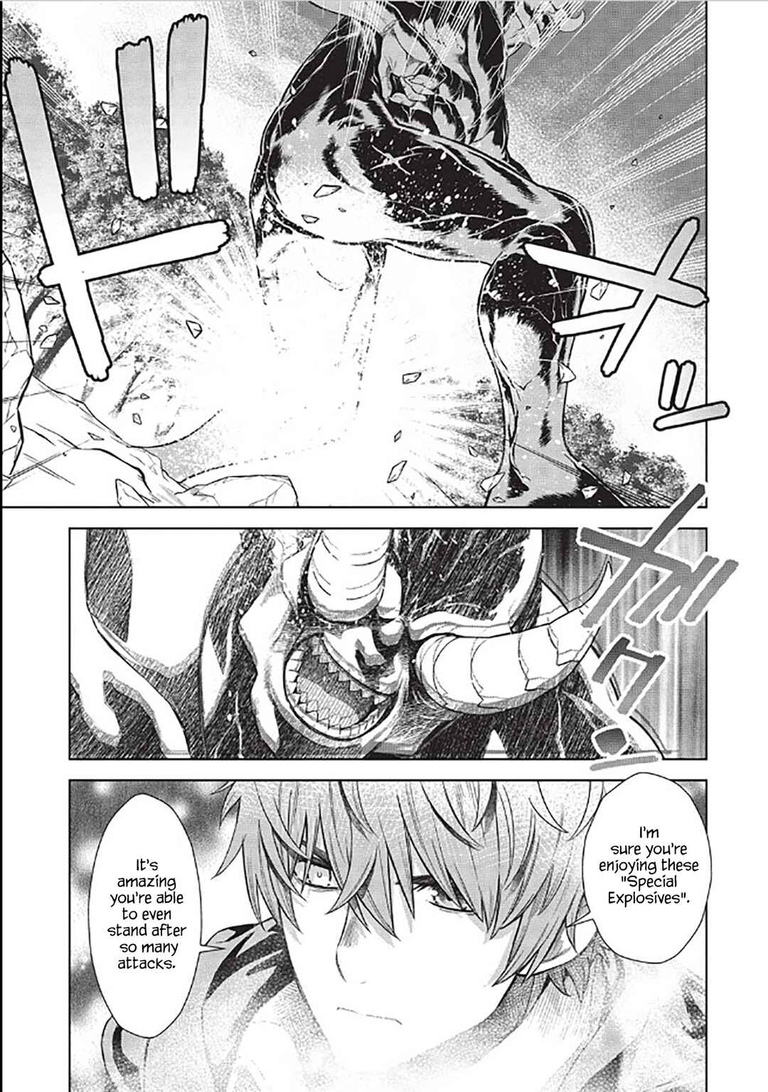 Page 4 Chapter 14.8 Magan to Dangan wo Tsukatte Isekai wo Buchinuku!