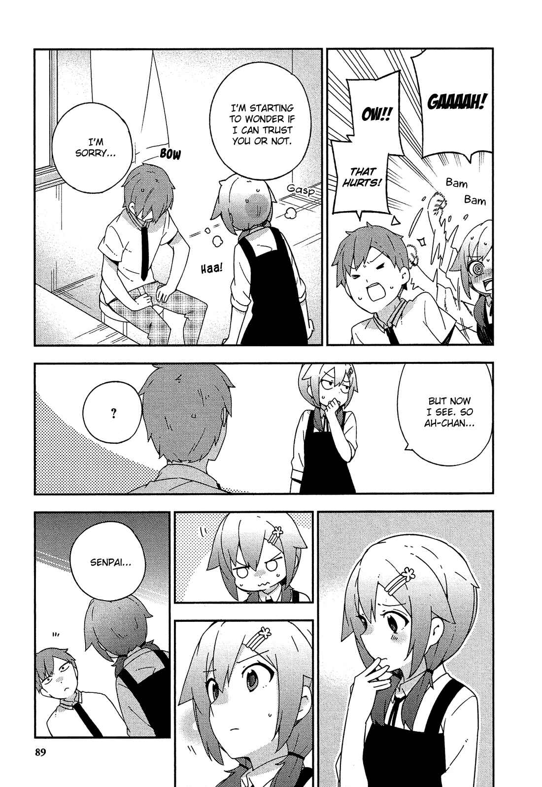 Page 22 Chapter 21 Ookami Shounen wa Kyou mo Uso wo Kasaneru