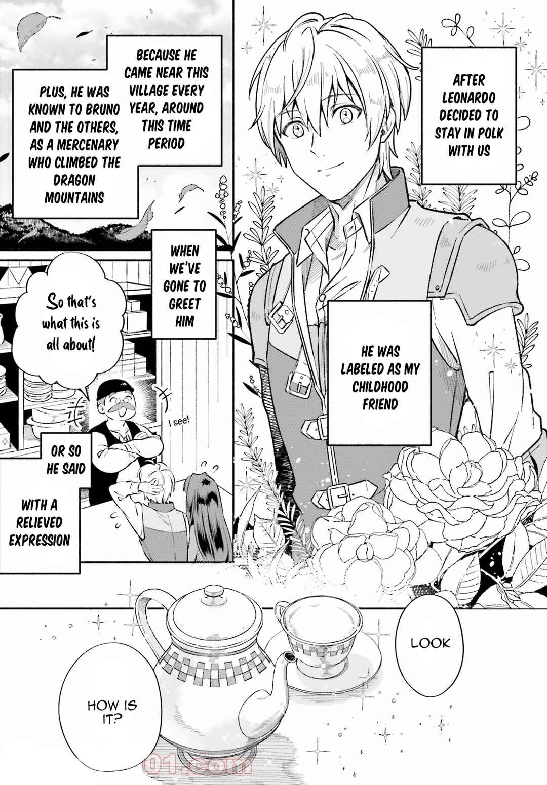 Page 3 Chapter 3 Suterare Shiro Mahoutsukai no Koucha Seikatsu