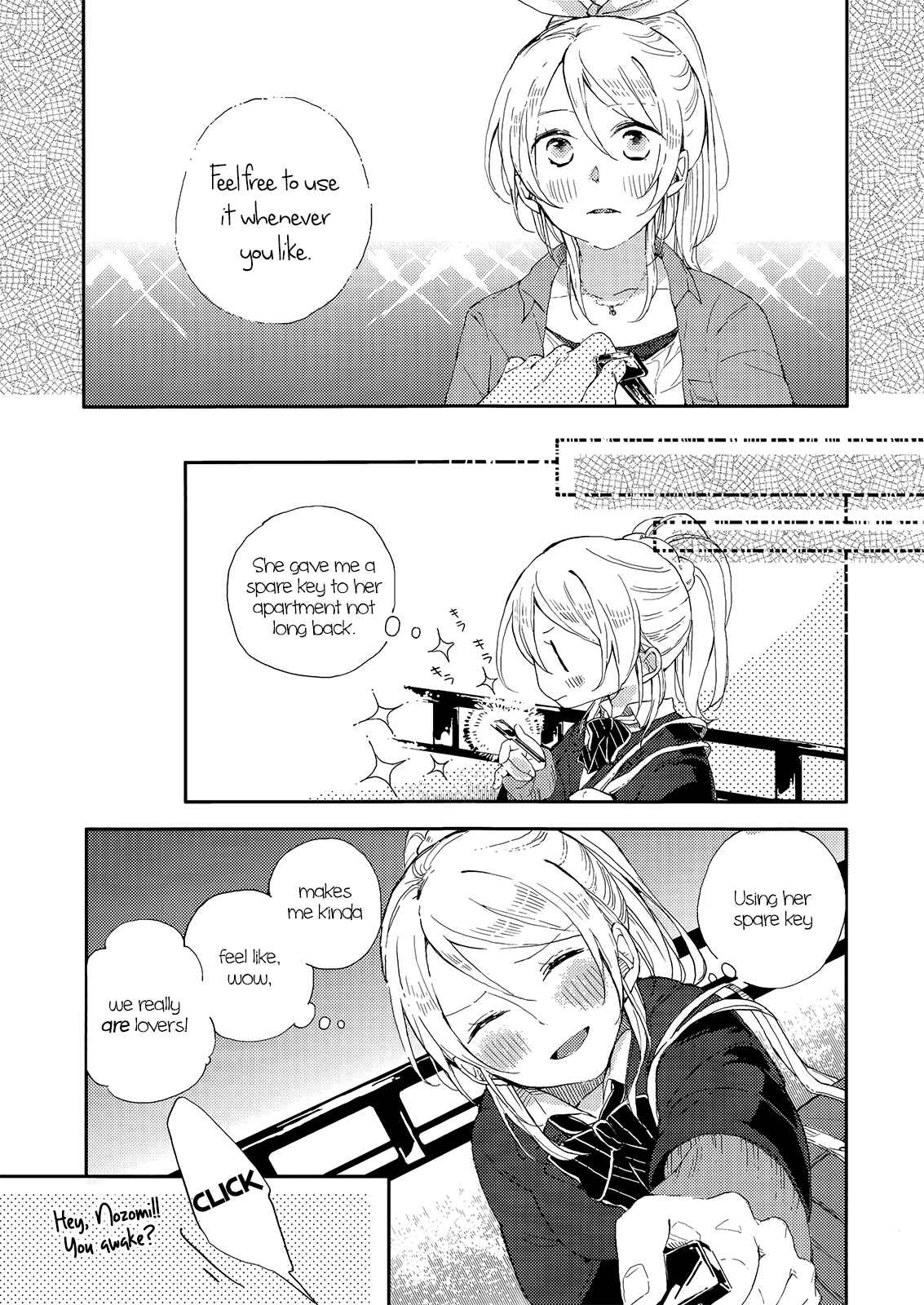 Page 8 Chapter Unknown_b807 Love Live! - Kaze wa Kimi-iro (Doujinshi)
