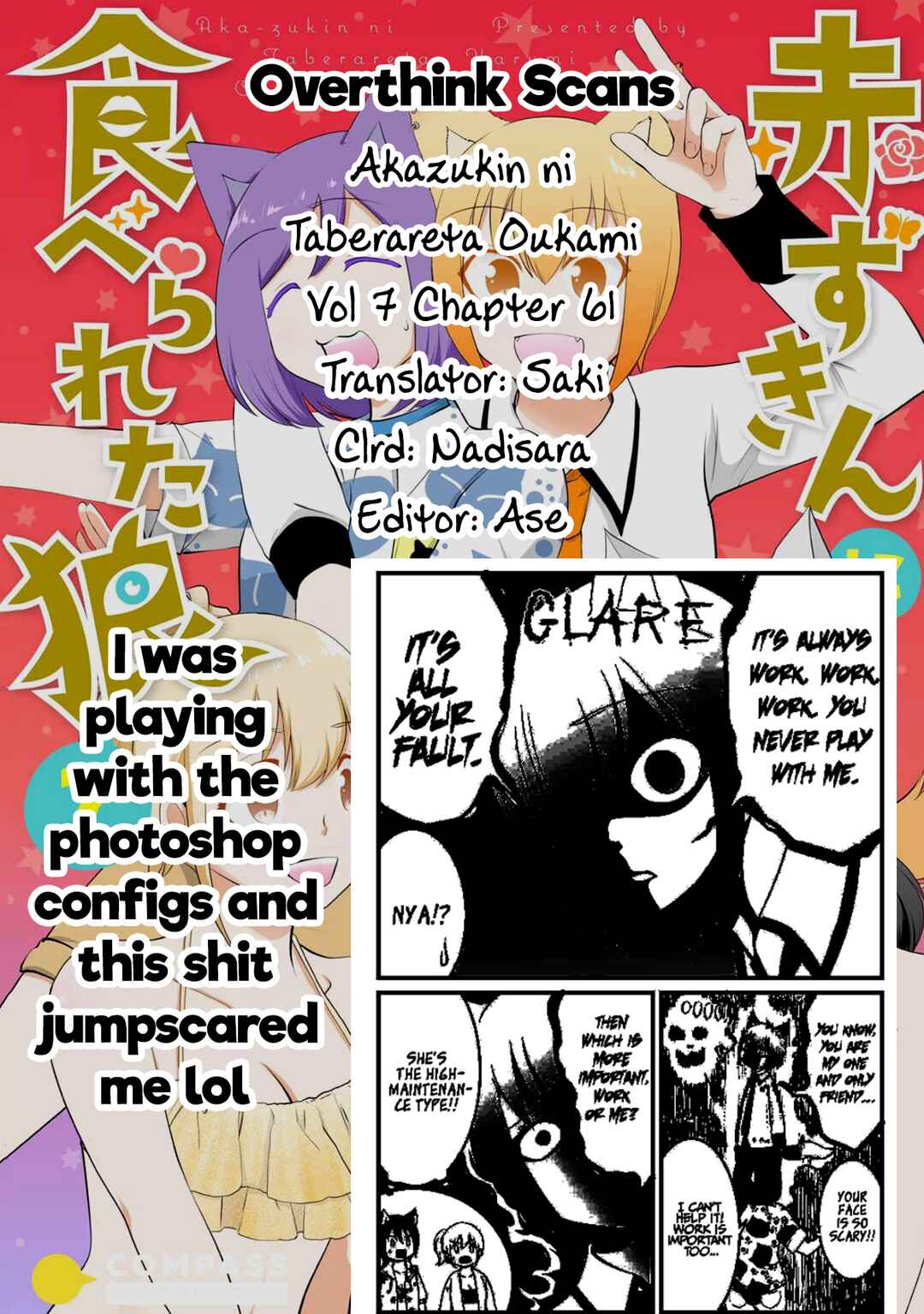Page 11 Chapter 61 Akazukin ni Taberareta Ookami