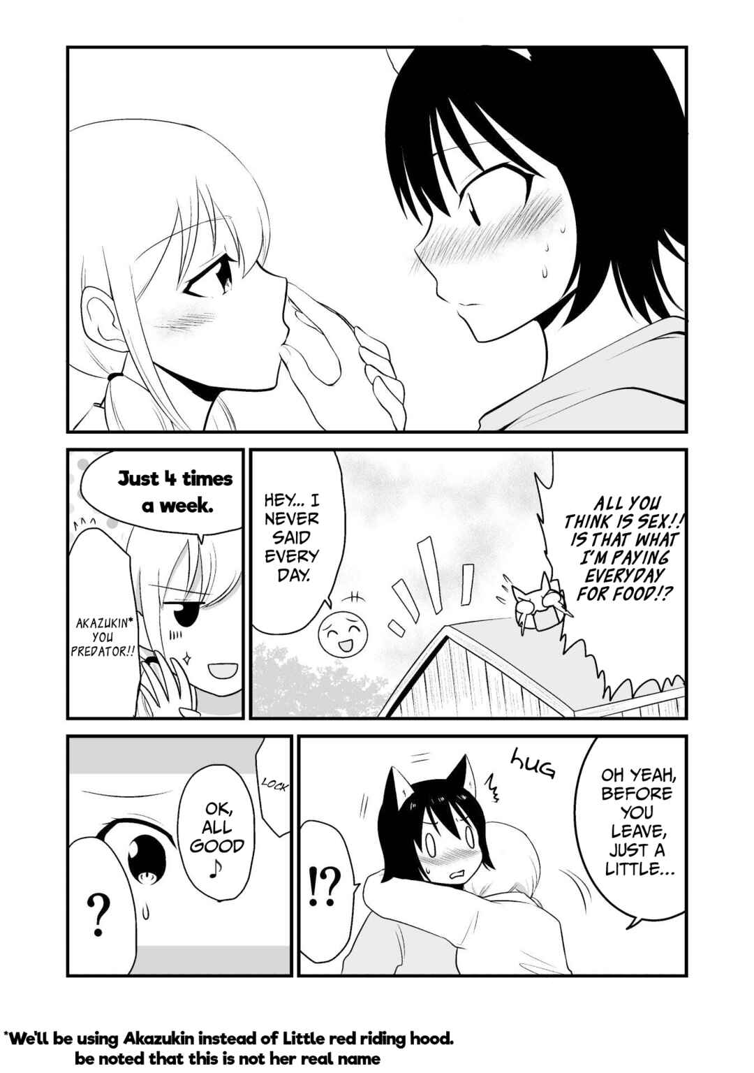 Page 4 Chapter 5 Akazukin ni Taberareta Ookami
