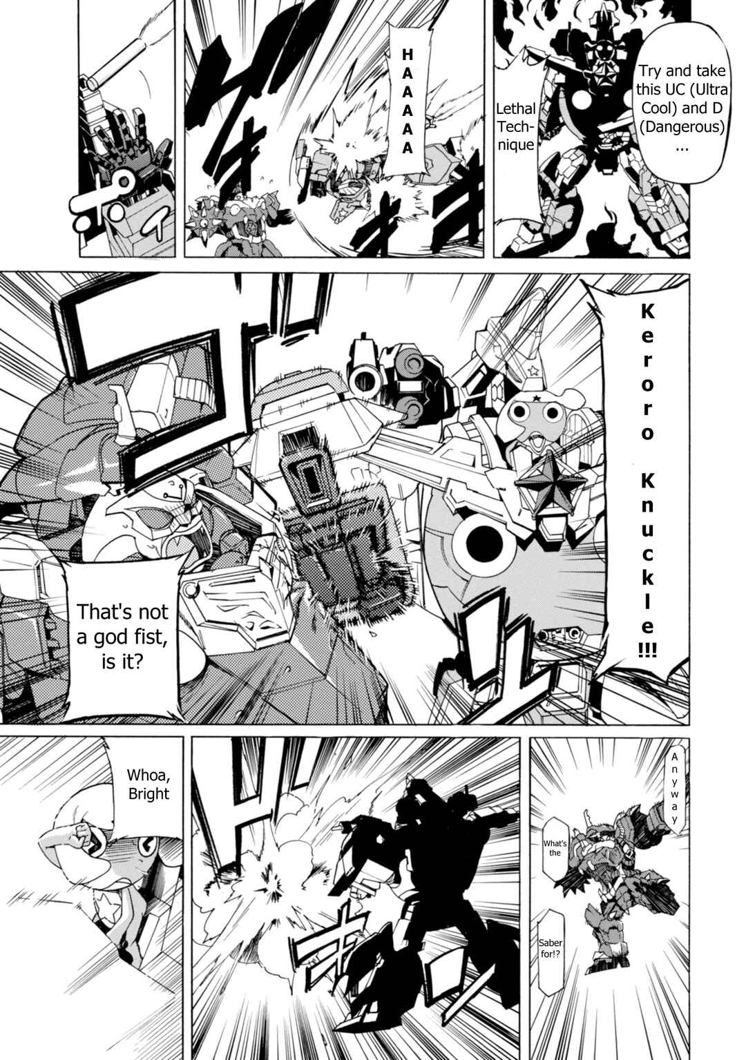 Page 20 Chapter 1 Super Keroro Gunsou UC Fierce Fighting!! Keroro Robo Great Decisive Battle!