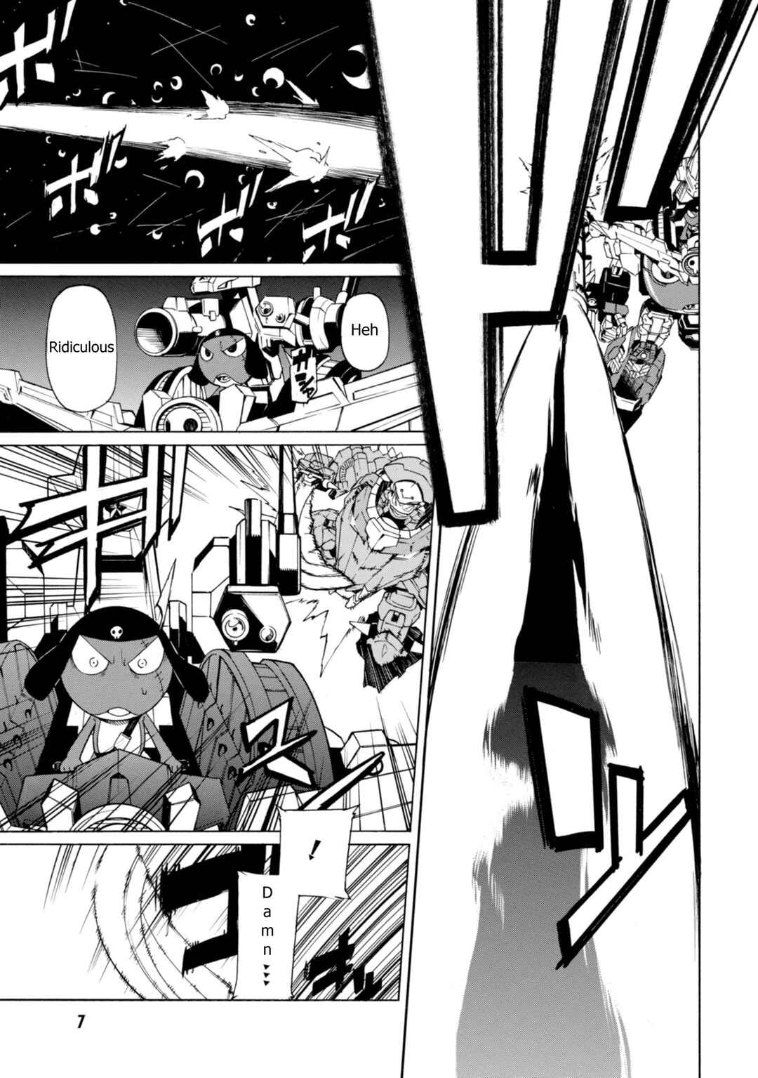 Page 8 Chapter 1 Super Keroro Gunsou UC Fierce Fighting!! Keroro Robo Great Decisive Battle!