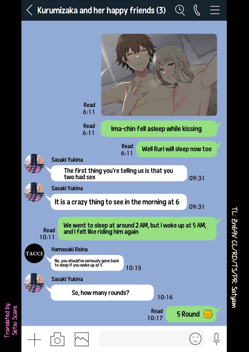 Page 3 Chapter 14 [Omake] Imaizuminchi wa Douyara Gal no Tamariba ni Natteru Rashii