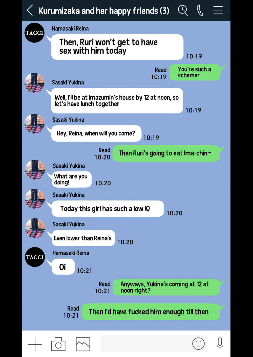 Page 4 Chapter 14 [Omake] Imaizuminchi wa Douyara Gal no Tamariba ni Natteru Rashii
