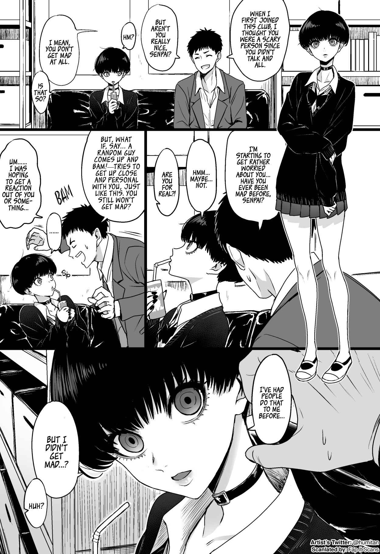 Page 1 Chapter Unknown_606c The Senpai Who Drives the Good-Natured Kouhai Mad