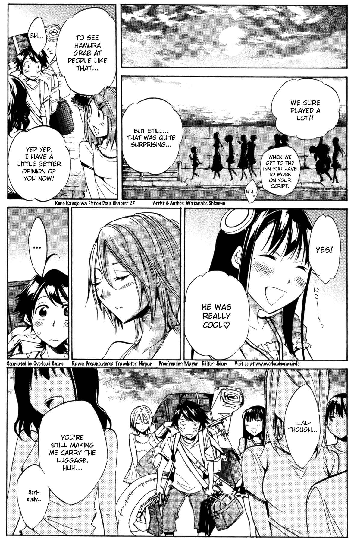 Page 19 Chapter 27 Kono Kanojo wa Fiction desu.