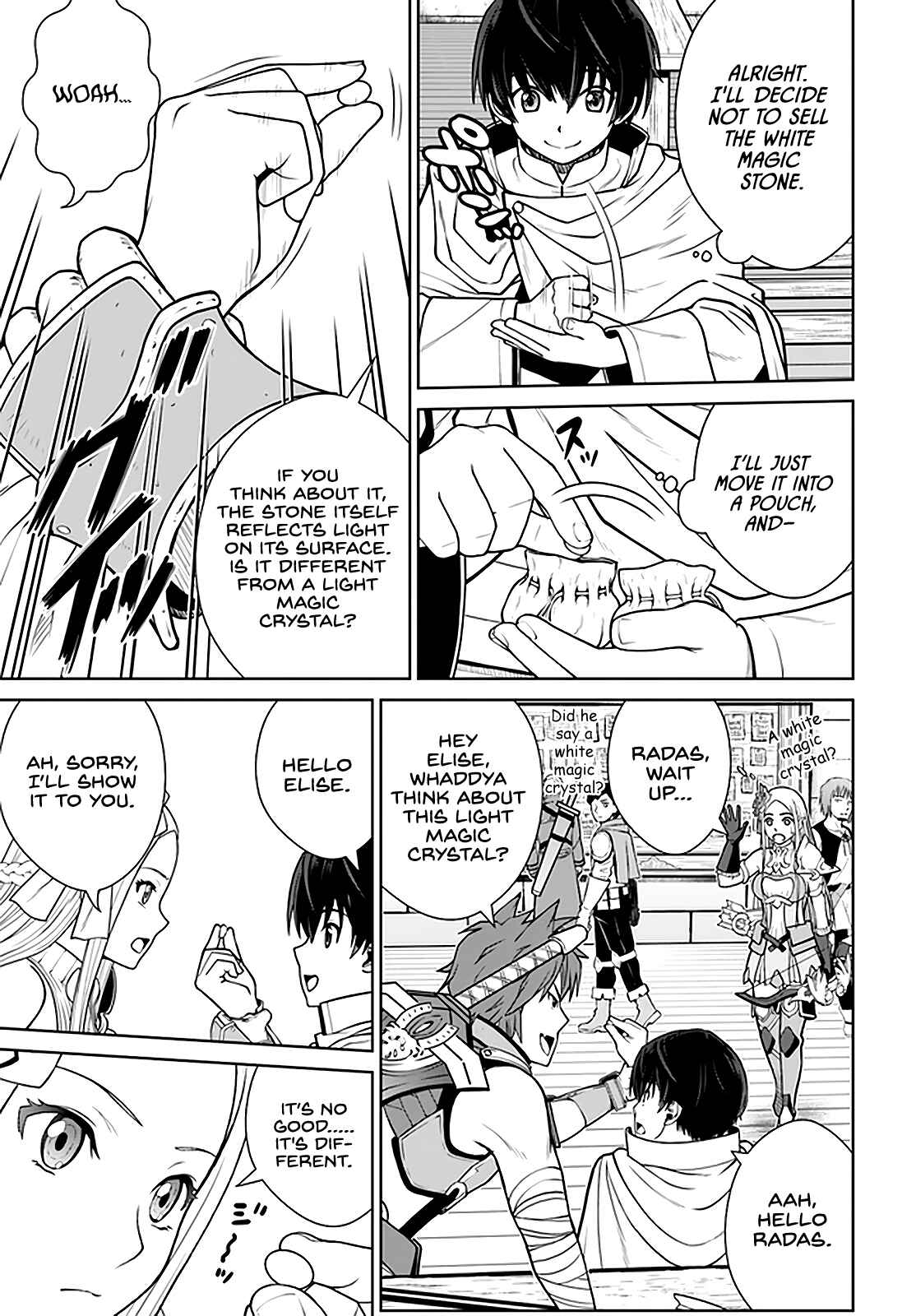 Page 4 Chapter 24 Gokufuri Kyohi Shite Tesaguri Start! Tokka Shinai Healer, Nakama to Wakarete Tabi ni Deru