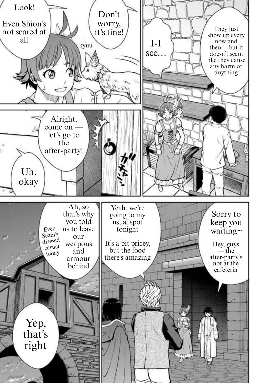 Page 15 Chapter 43 Gokufuri Kyohi Shite Tesaguri Start! Tokka Shinai Healer, Nakama to Wakarete Tabi ni Deru