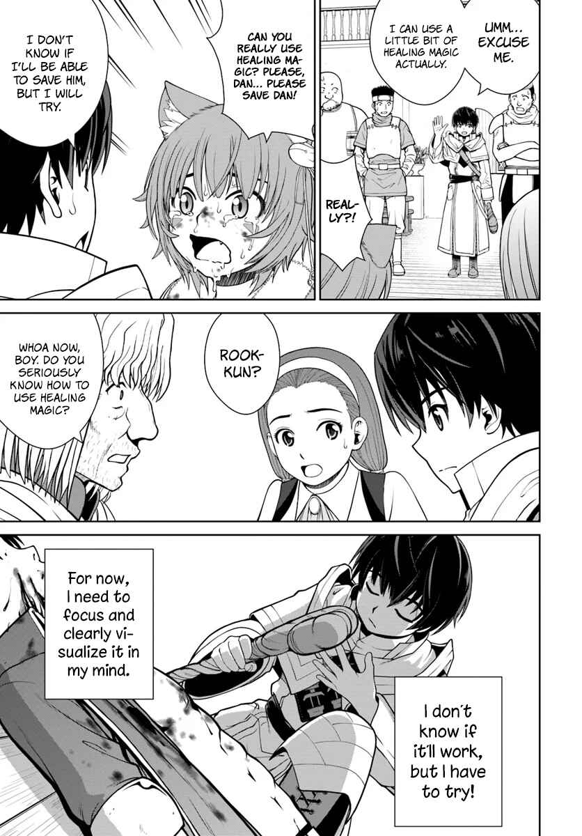 Page 6 Chapter 4 Gokufuri Kyohi Shite Tesaguri Start! Tokka Shinai Healer, Nakama to Wakarete Tabi ni Deru