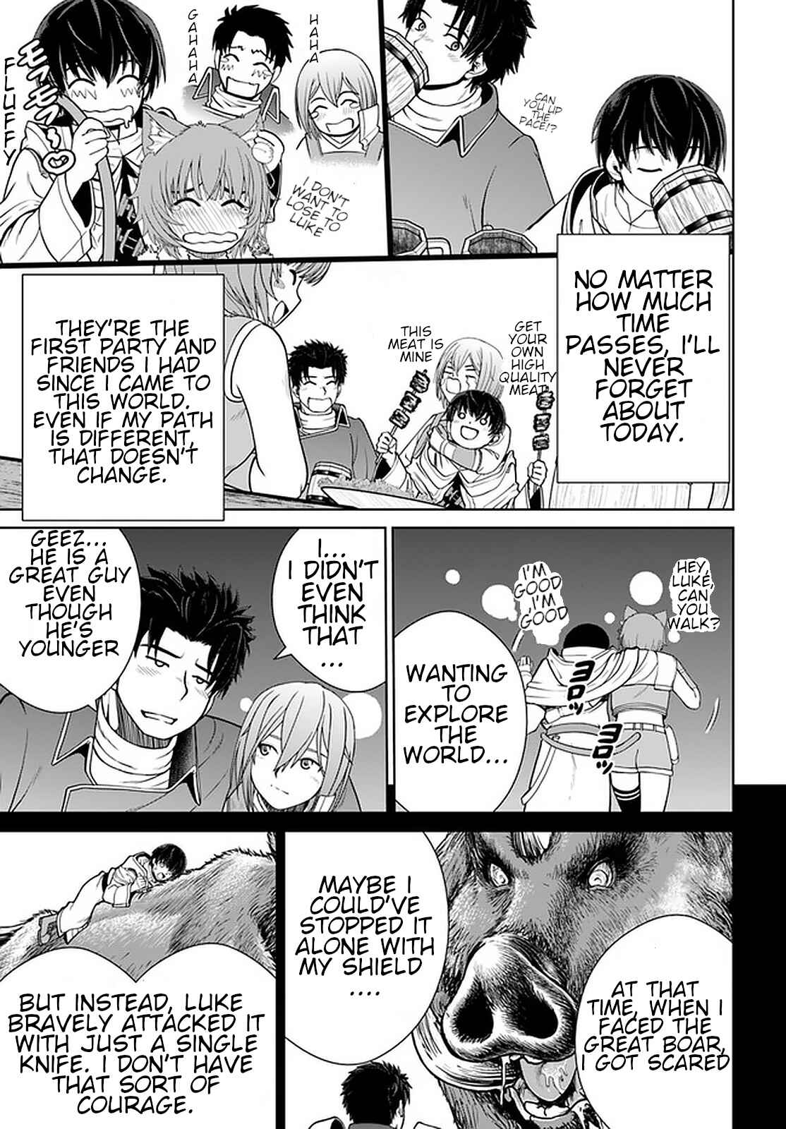 Page 13 Chapter 13 Gokufuri Kyohi Shite Tesaguri Start! Tokka Shinai Healer, Nakama to Wakarete Tabi ni Deru