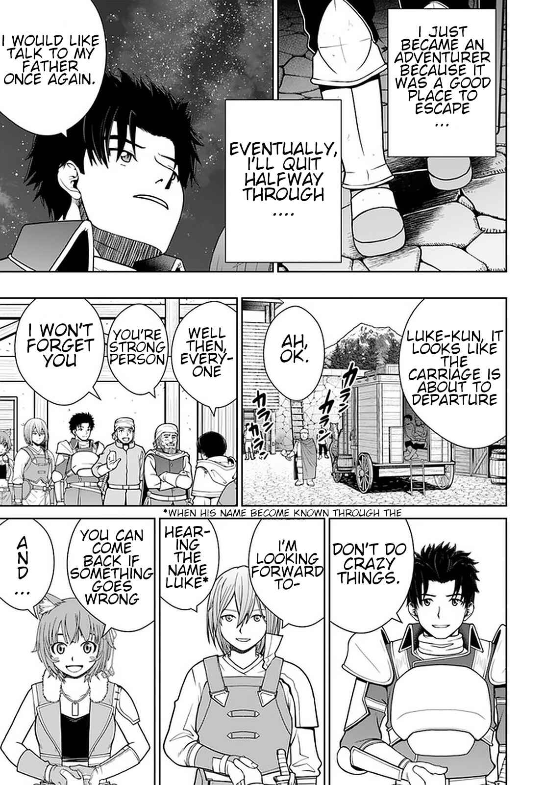 Page 15 Chapter 13 Gokufuri Kyohi Shite Tesaguri Start! Tokka Shinai Healer, Nakama to Wakarete Tabi ni Deru