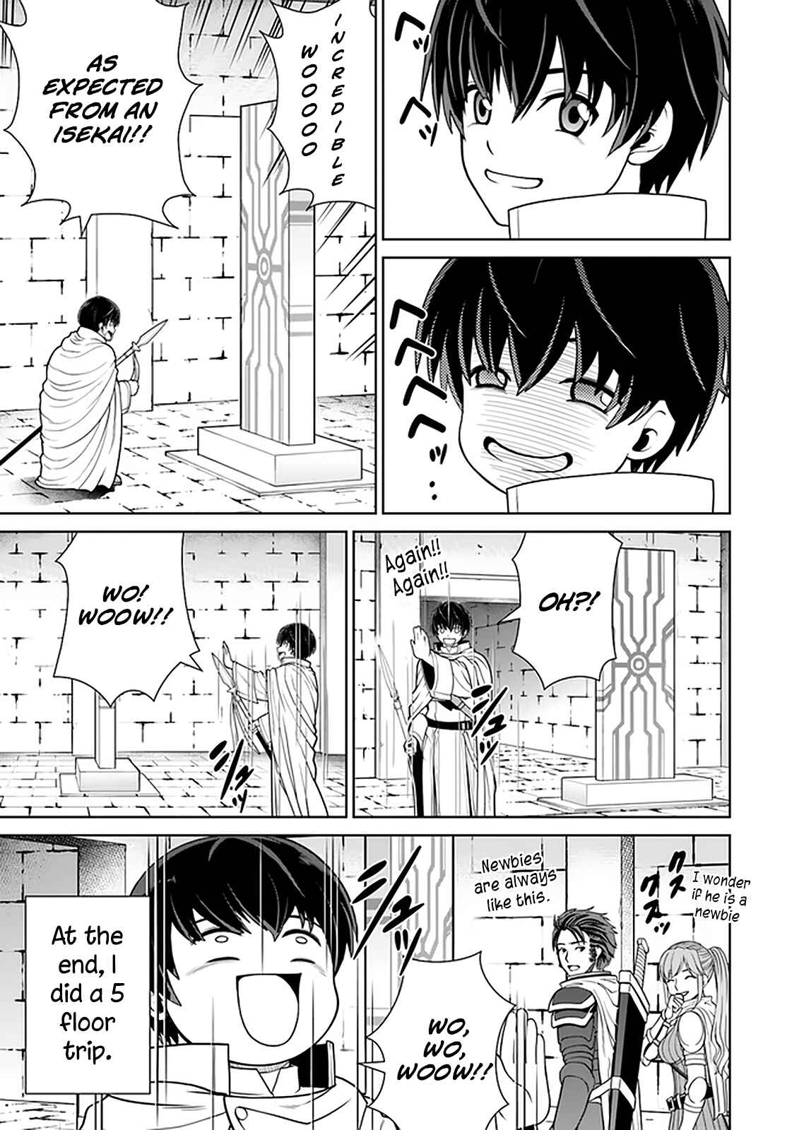 Page 8 Chapter 16 Gokufuri Kyohi Shite Tesaguri Start! Tokka Shinai Healer, Nakama to Wakarete Tabi ni Deru