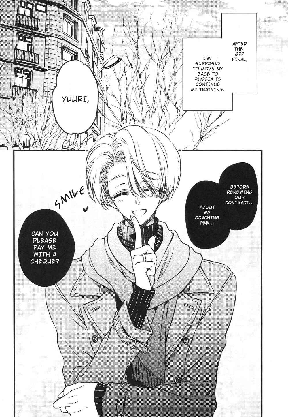 Page 4 Chapter Unknown_7eb6 Yuri!!! on Ice - Tokorode Oshiharai ni Tsukimashite (Doujinshi)