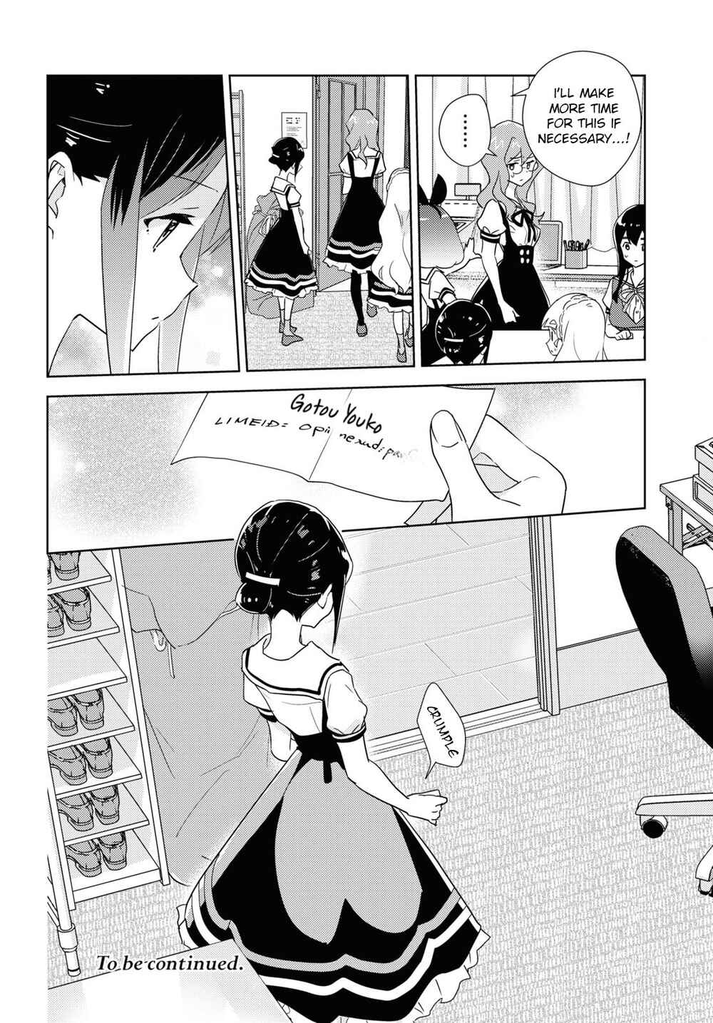 Page 34 Chapter 46 Watashi no Yuri wa Oshigoto desu!