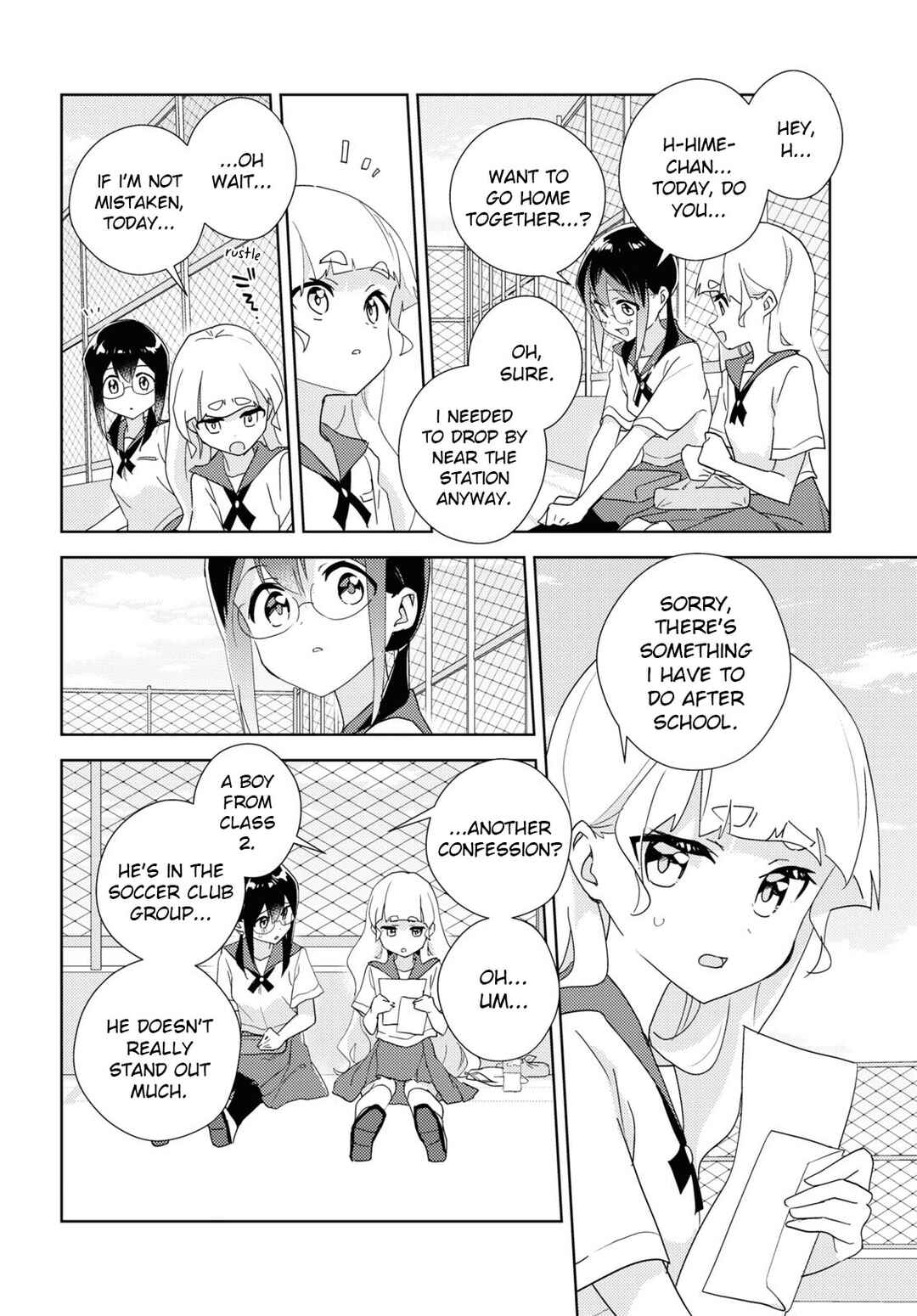 Page 10 Chapter 62 Watashi no Yuri wa Oshigoto desu!