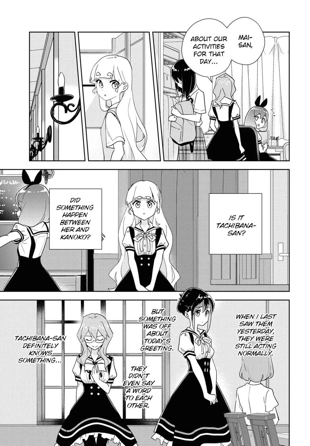 Page 9 Chapter 65 Watashi no Yuri wa Oshigoto desu!