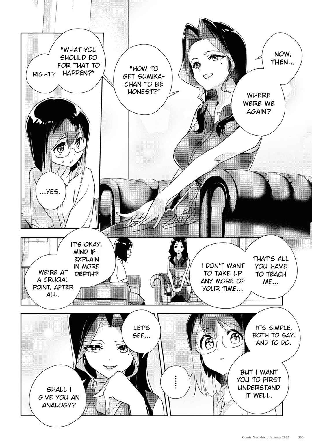 Page 8 Chapter 57 Watashi no Yuri wa Oshigoto desu!