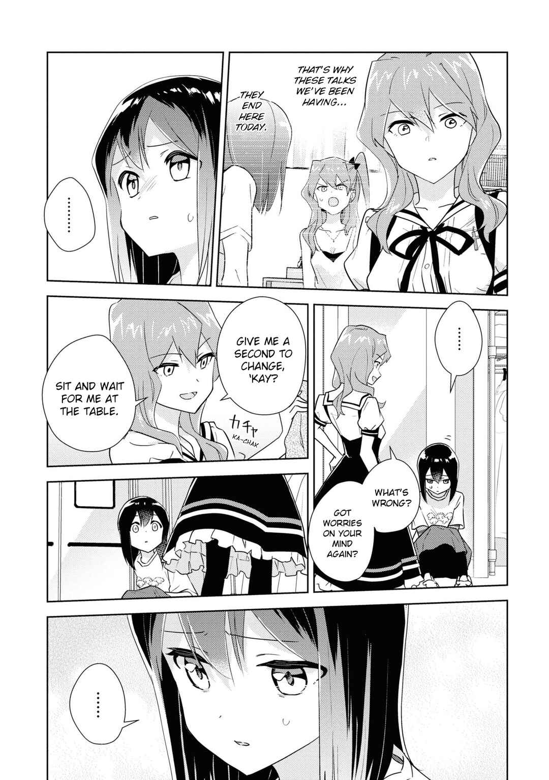 Page 15 Chapter 50 Watashi no Yuri wa Oshigoto desu!