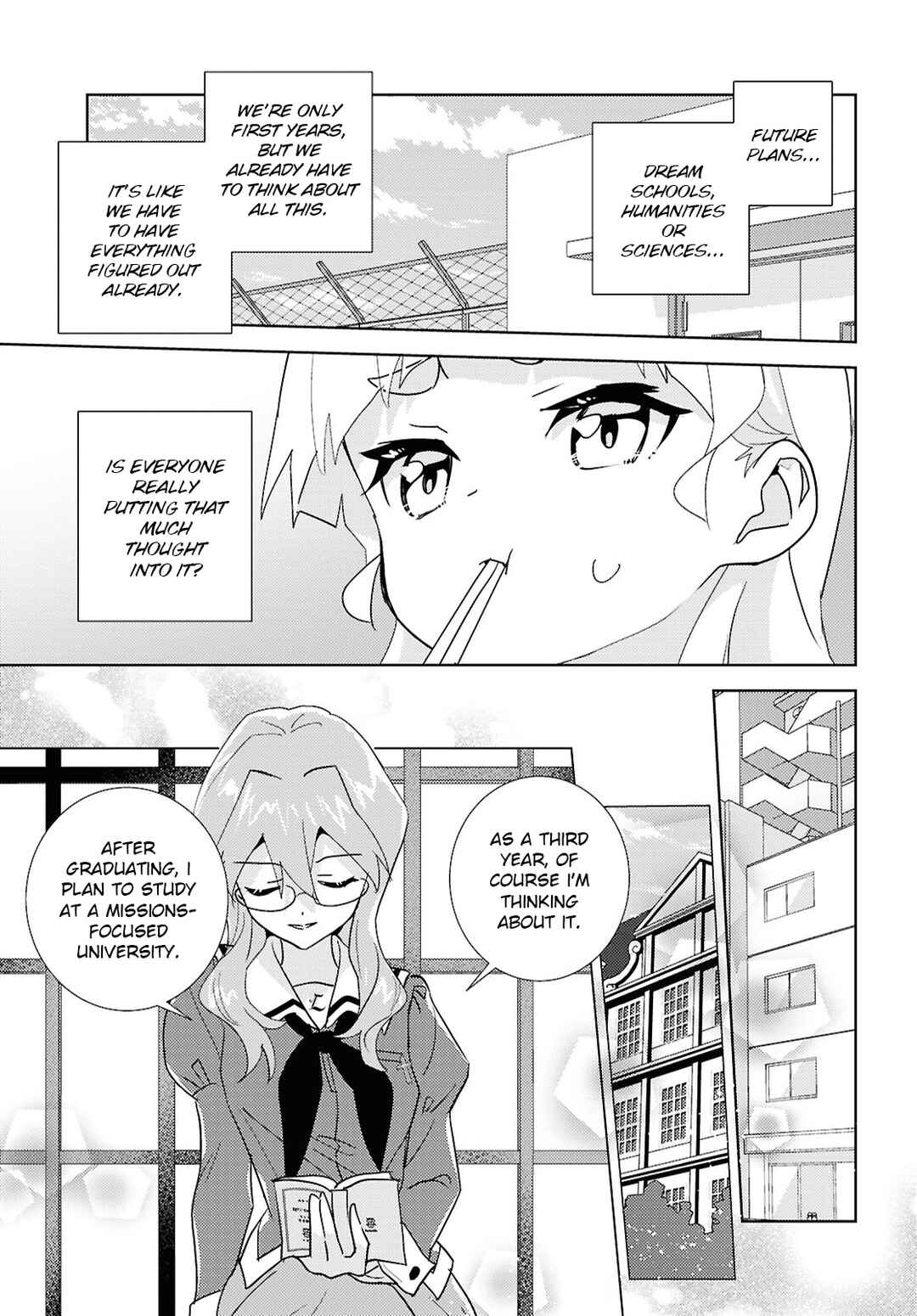Page 10 Chapter 72 Watashi no Yuri wa Oshigoto desu!