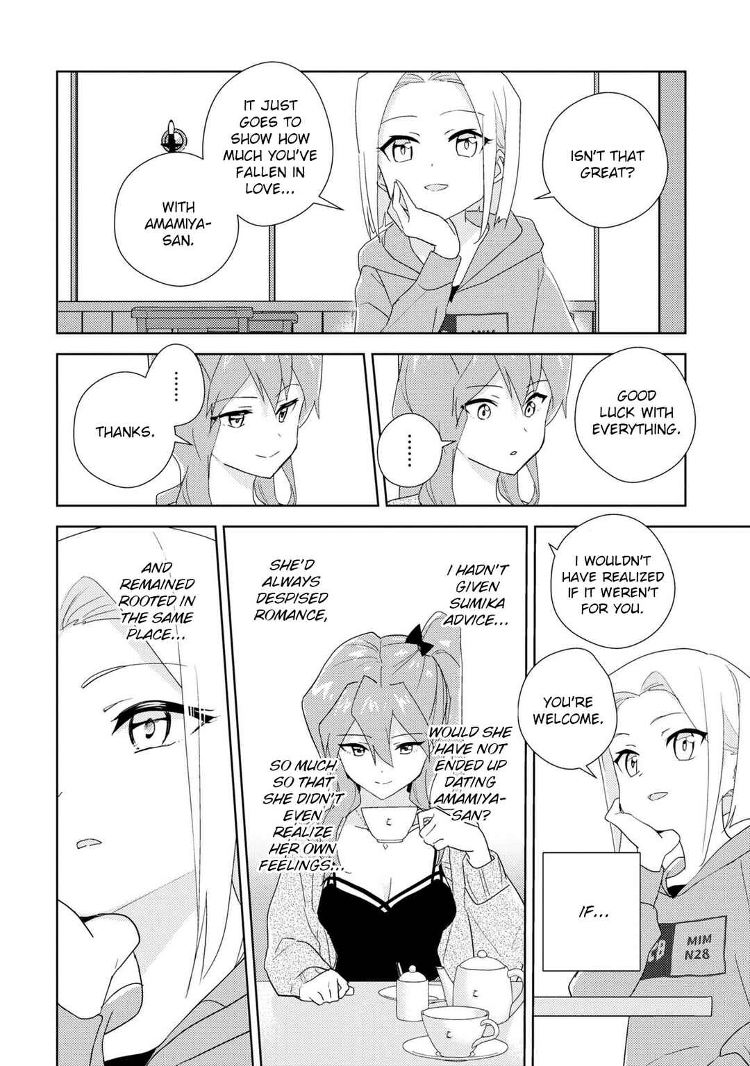 Page 14 Chapter 55 Watashi no Yuri wa Oshigoto desu!