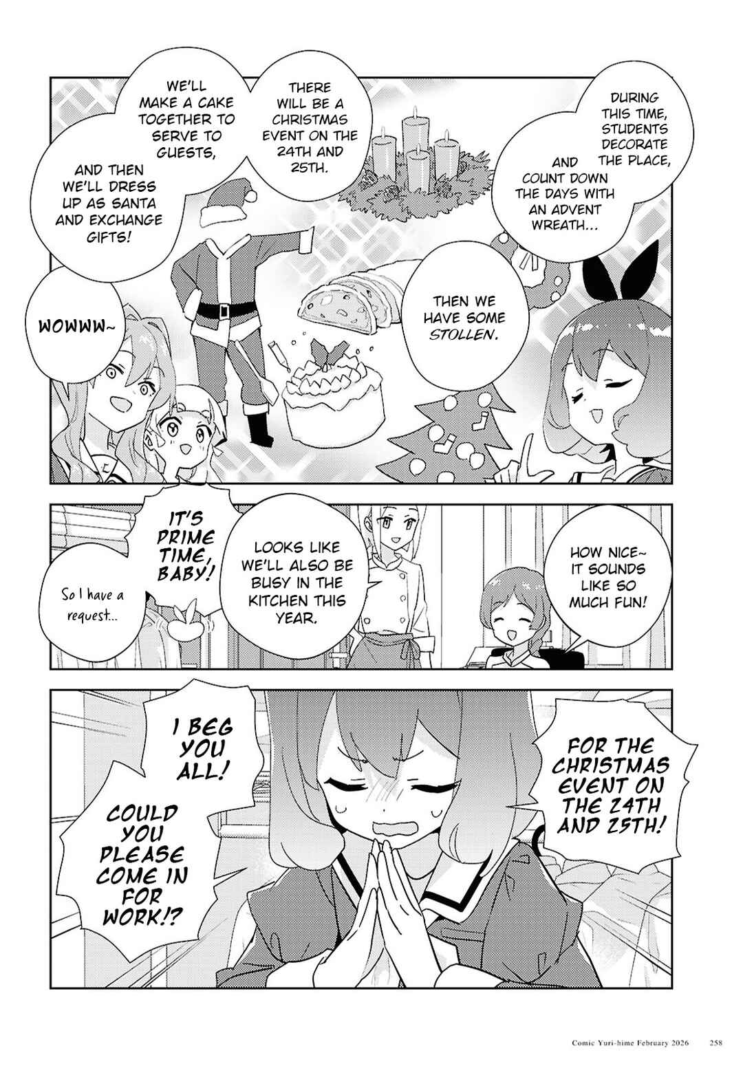 Page 4 Chapter 73 Watashi no Yuri wa Oshigoto desu!