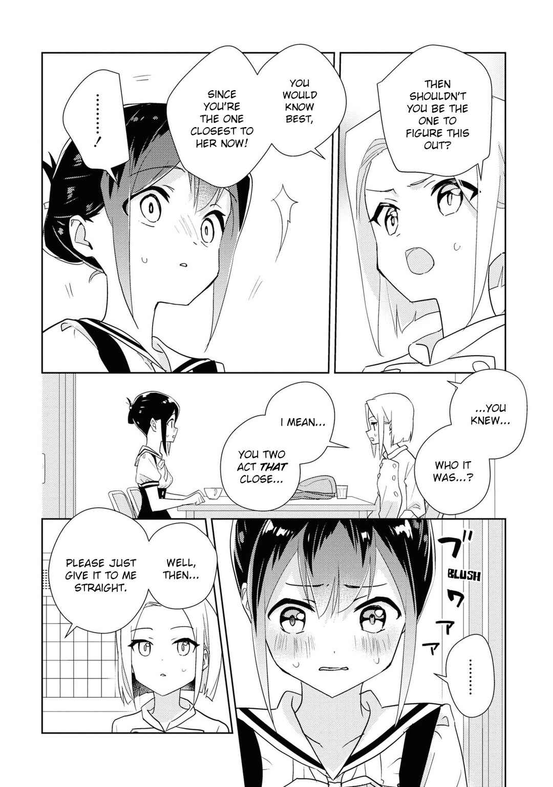 Page 12 Chapter 54 Watashi no Yuri wa Oshigoto desu!