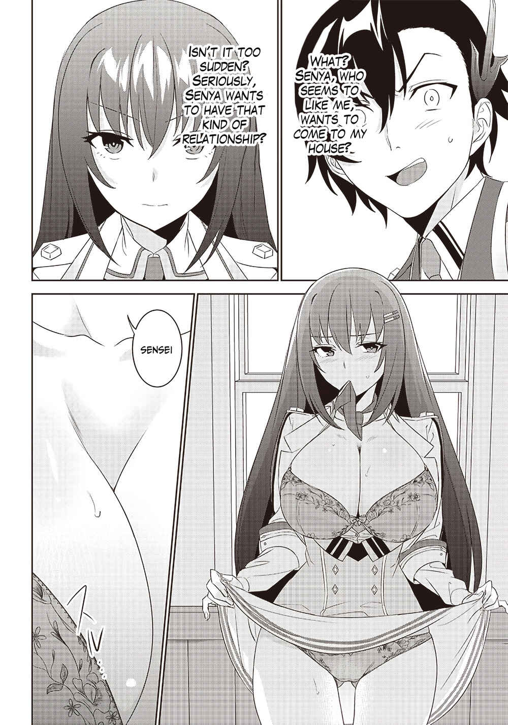 Page 12 Chapter 4.2 Matei Kyoushi to Juuzoku Shoujo no Haitoku Keiyaku