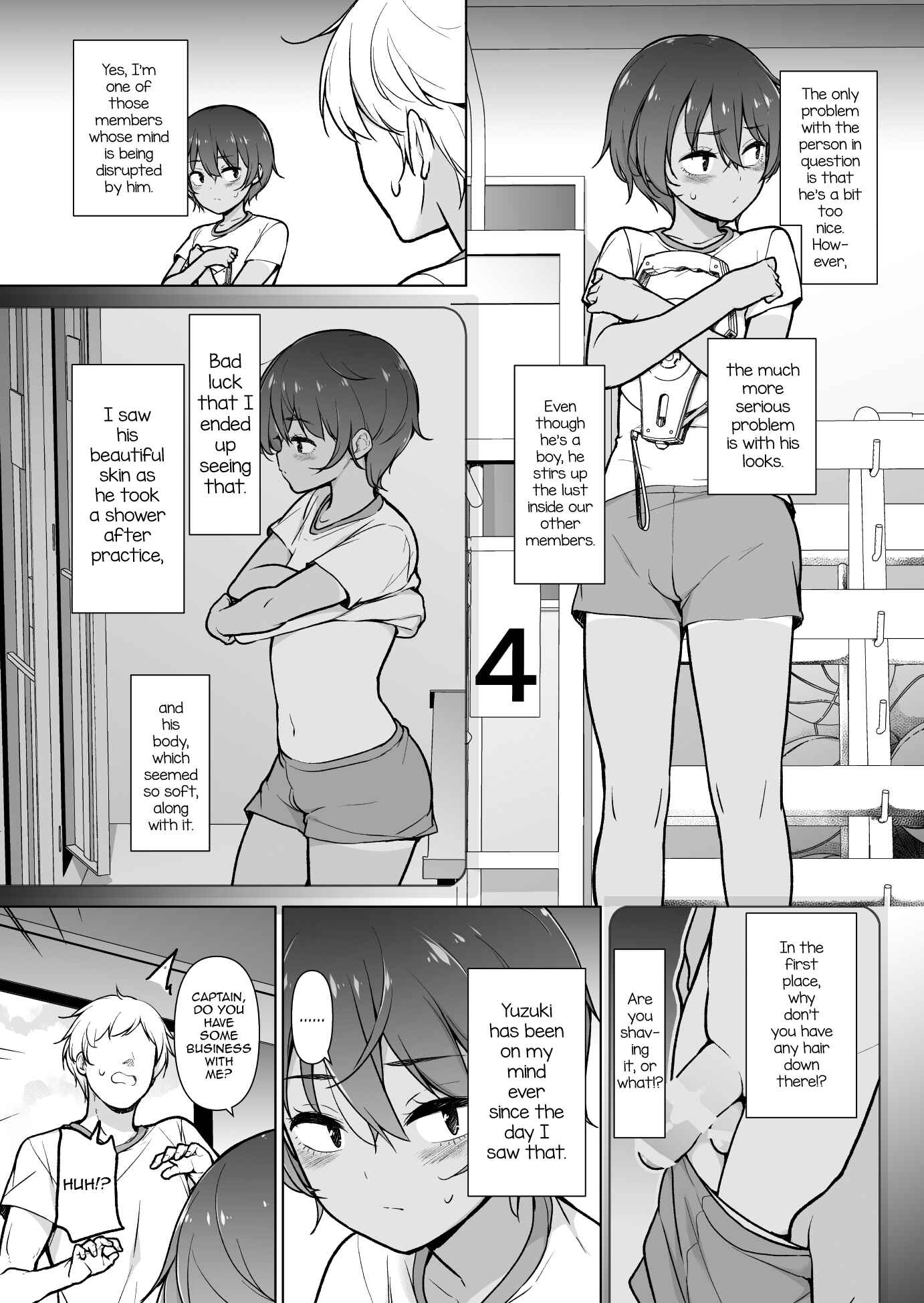Page 4 Chapter Unknown_0e1a Hiyake Ato kukkiri na Otokonoko